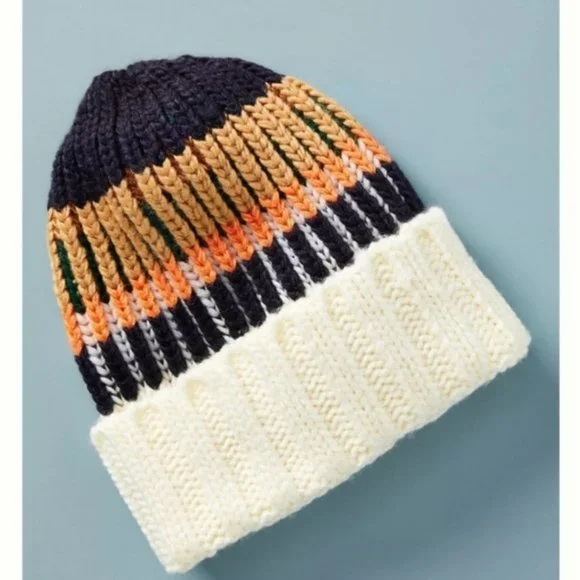 Anthropologie Painterly Cable Knit Beanie By Anthropologie Embellished Fairisle Beanie | The Summit main image 3